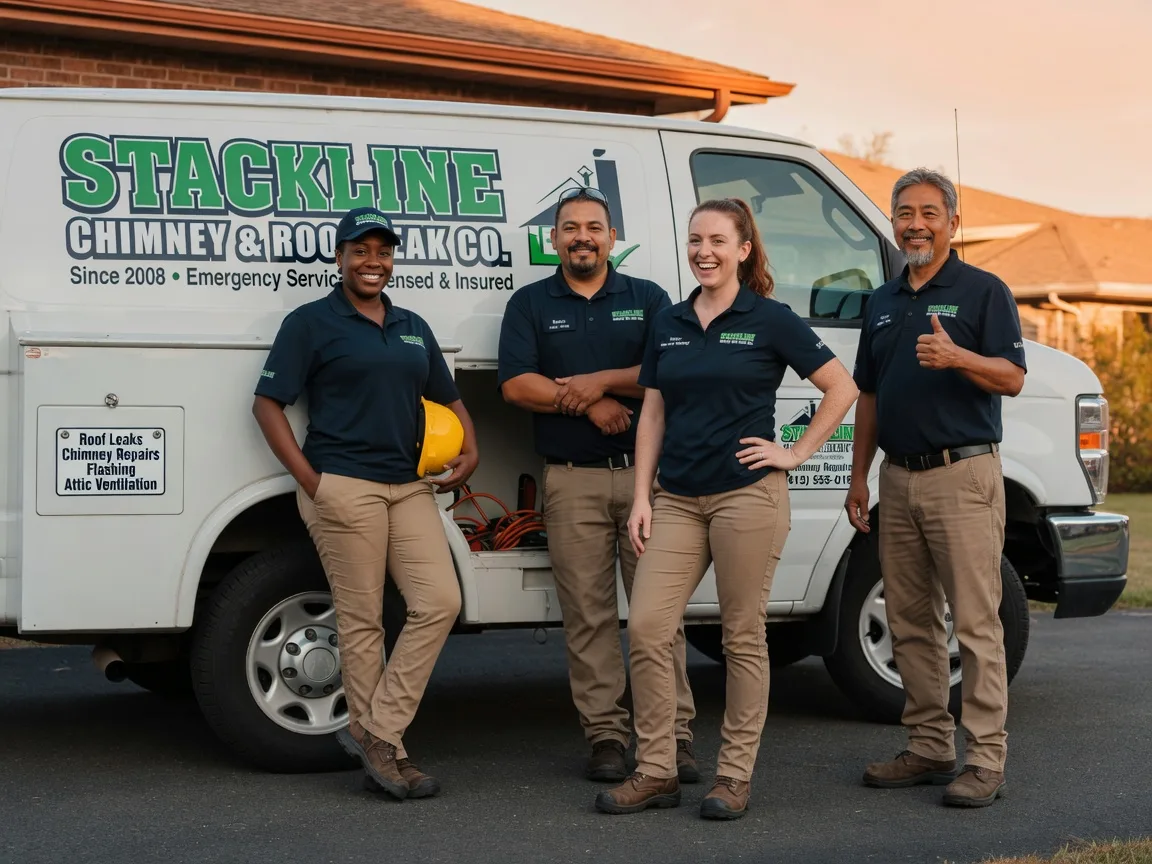 Chimney flashing repair company in Monmouth, ME